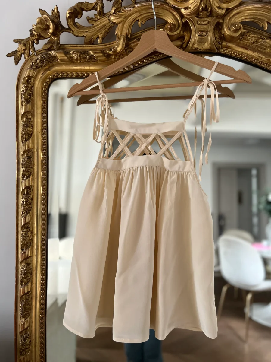 Noémie Lenoir Top Jenni Kayne ecru – Image 2