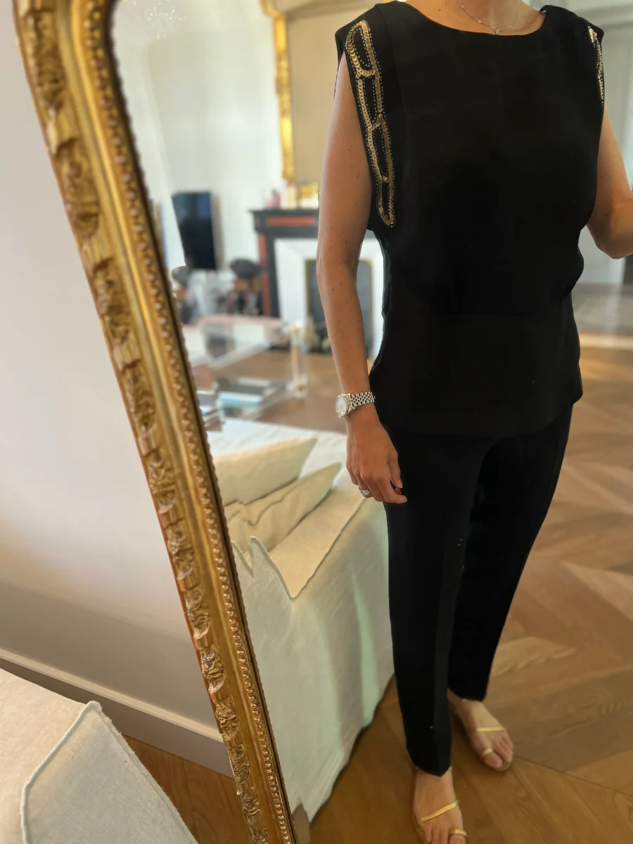 Anne Charlotte Haut Maje avec perles – Image 4