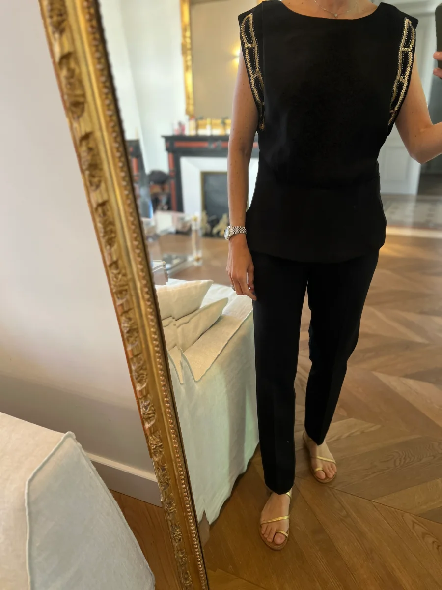 Anne Charlotte Haut Maje avec perles – Image 3