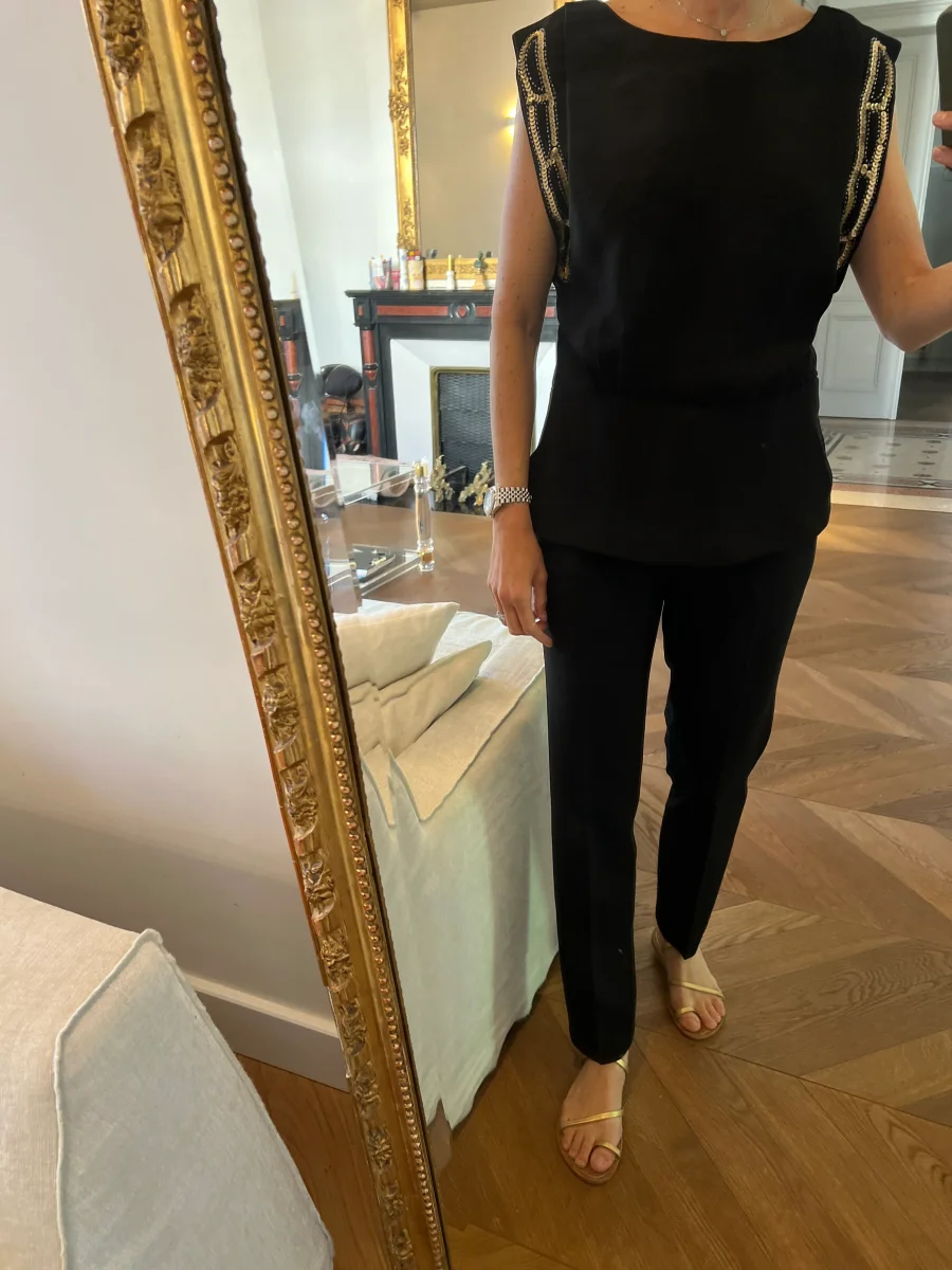 Anne Charlotte Haut Maje avec perles – Image 2