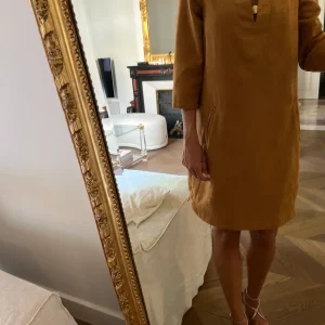 Robe Galeries Lafayette en daim