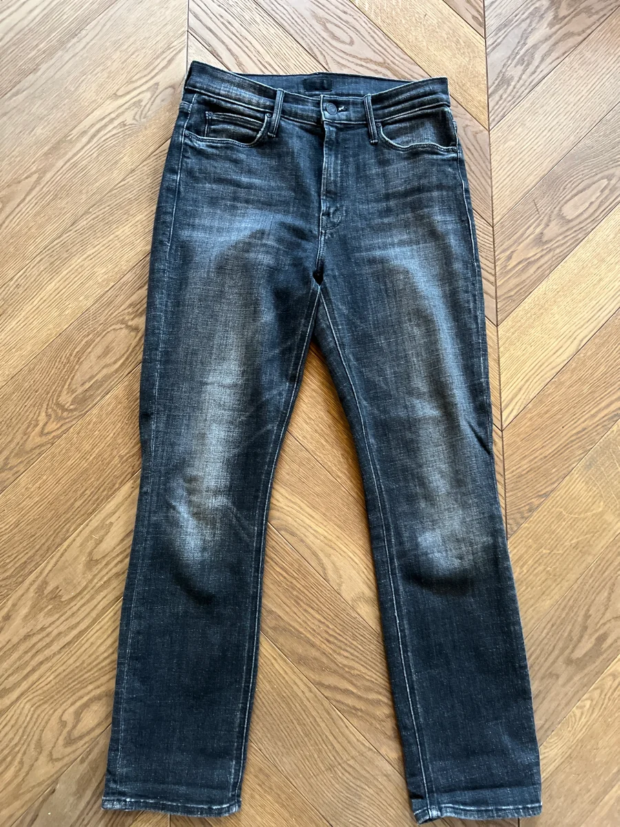 Jean Mother noir délavé – Image 2