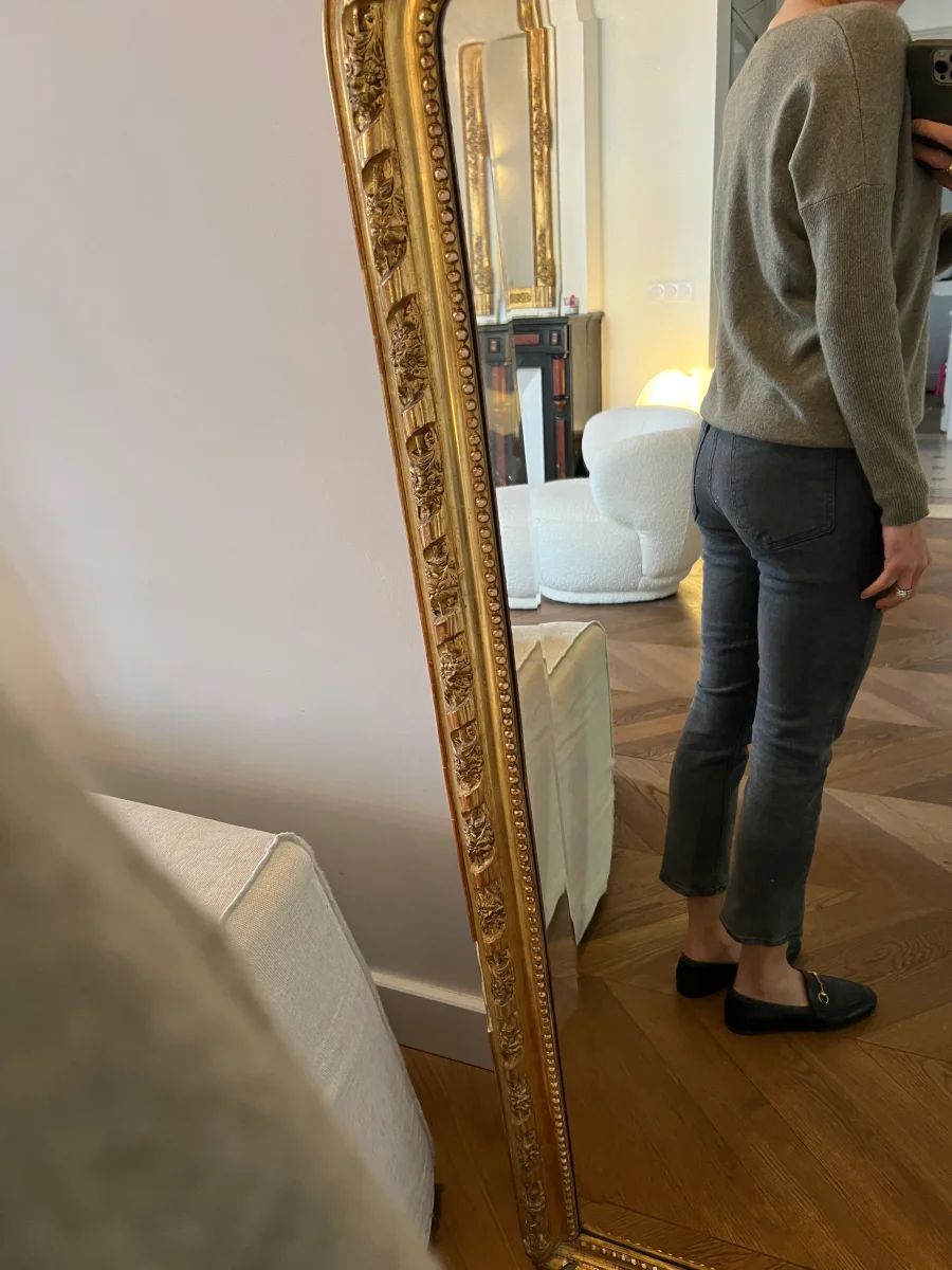 Pull Kujten en cachemire kaki – Image 6