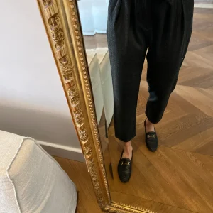 Pantalon Sézane en laine gris