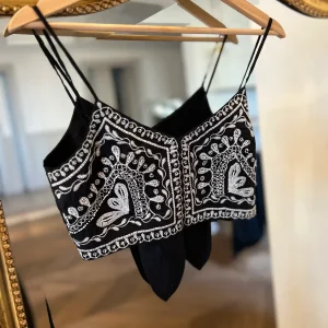 Crop top H&M noir neuf