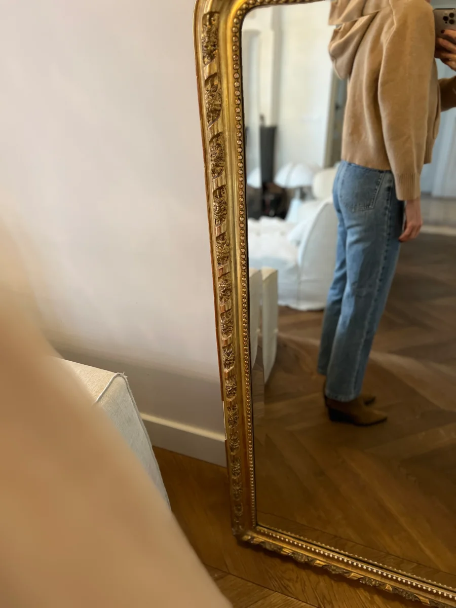 Massimo Dutti - Pull à capuche en laine beige – Image 4