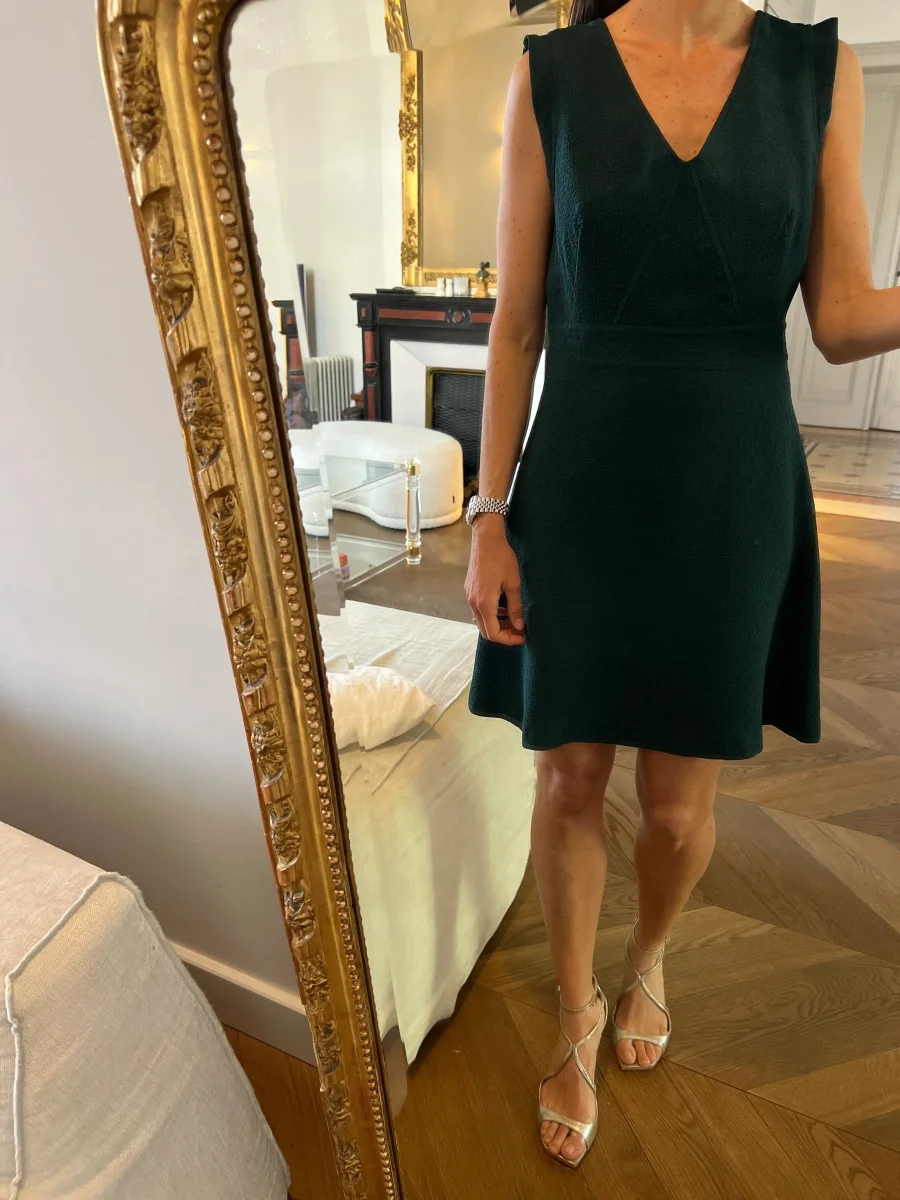 Robe Sandro en sapin vert – Image 3