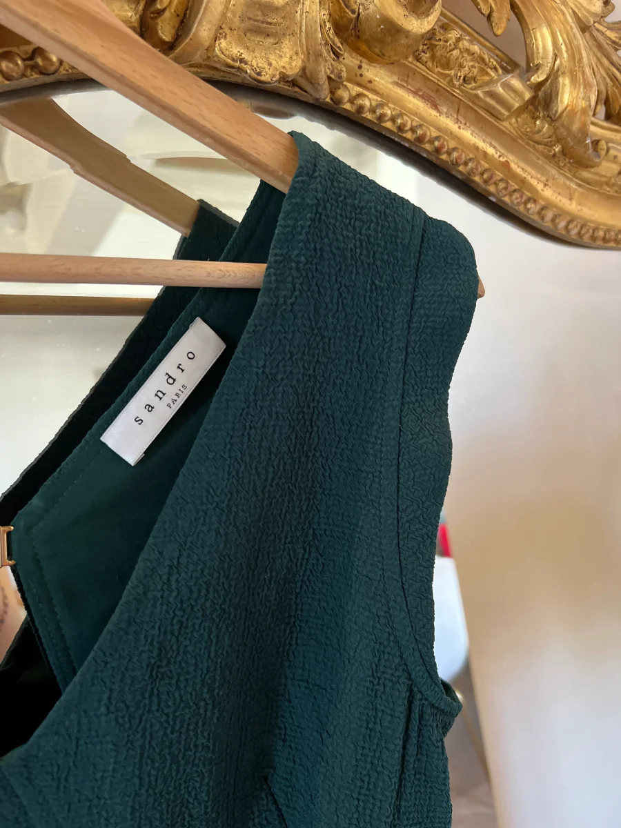 Robe Sandro en sapin vert – Image 7