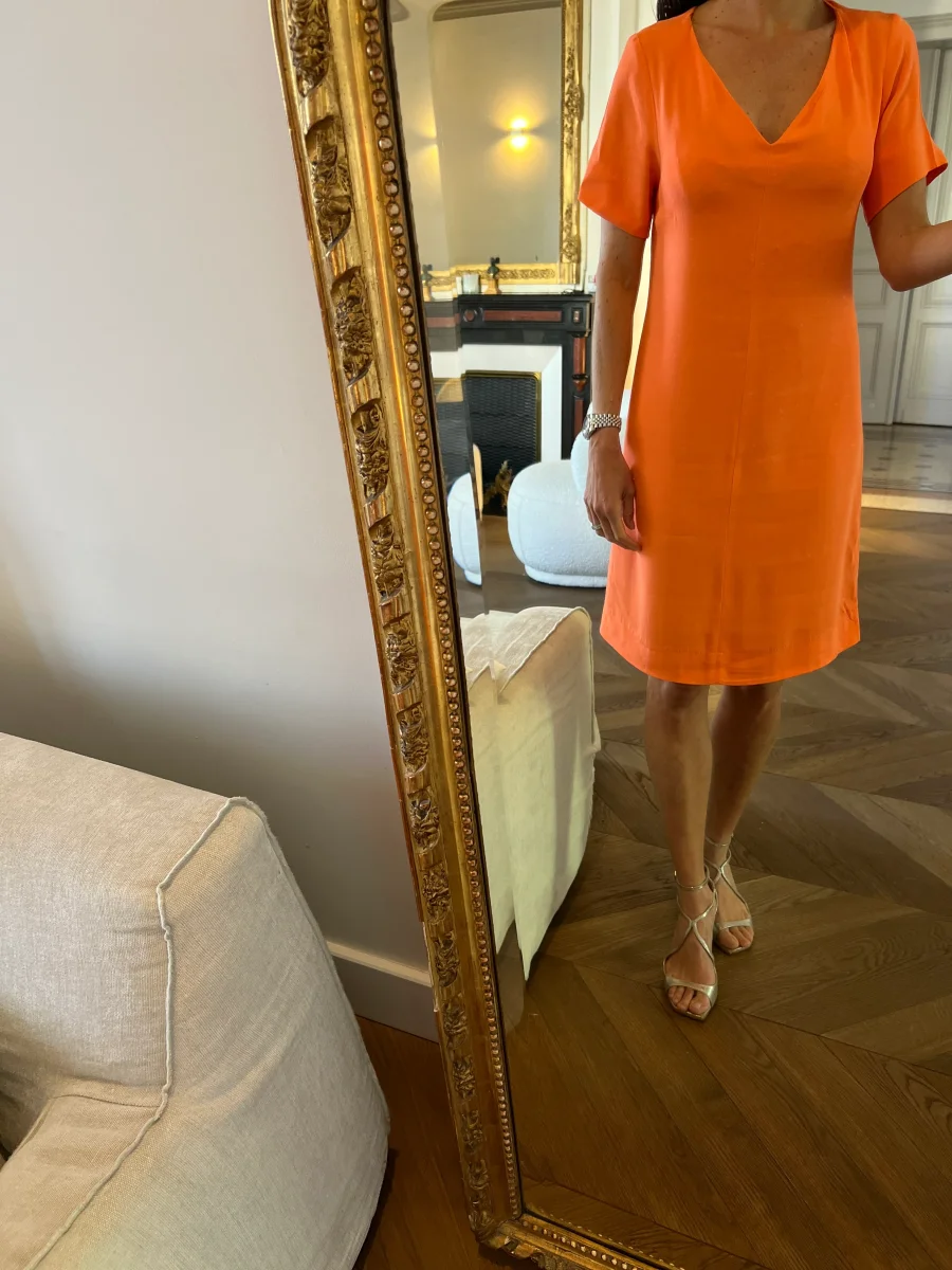 Robe Sandro orange fluo