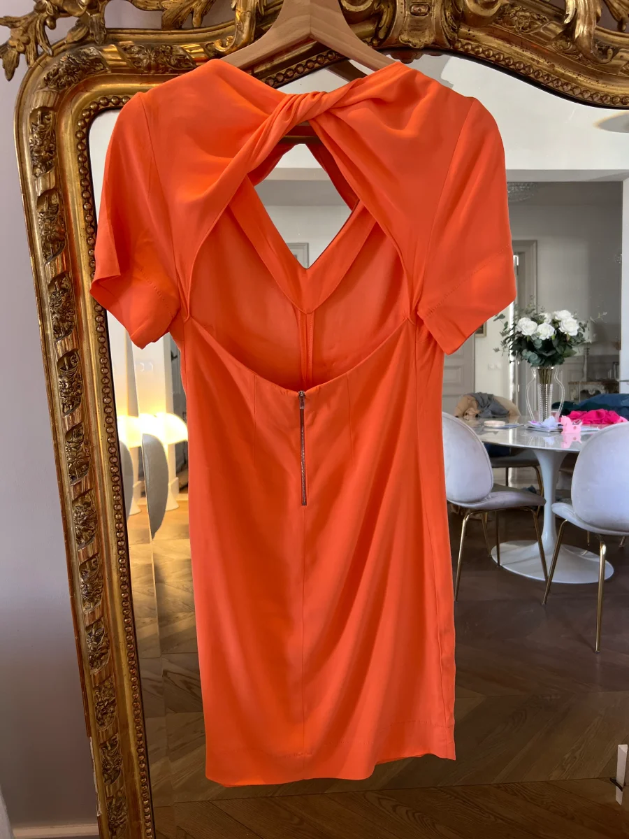 Robe Sandro orange fluo – Image 8