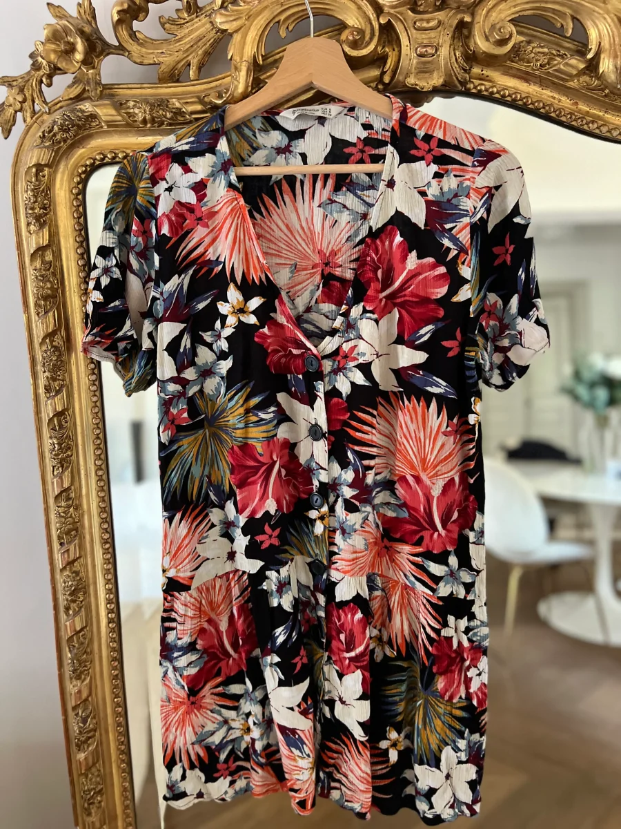 Combishort Stradivarius à fleurs – Image 5