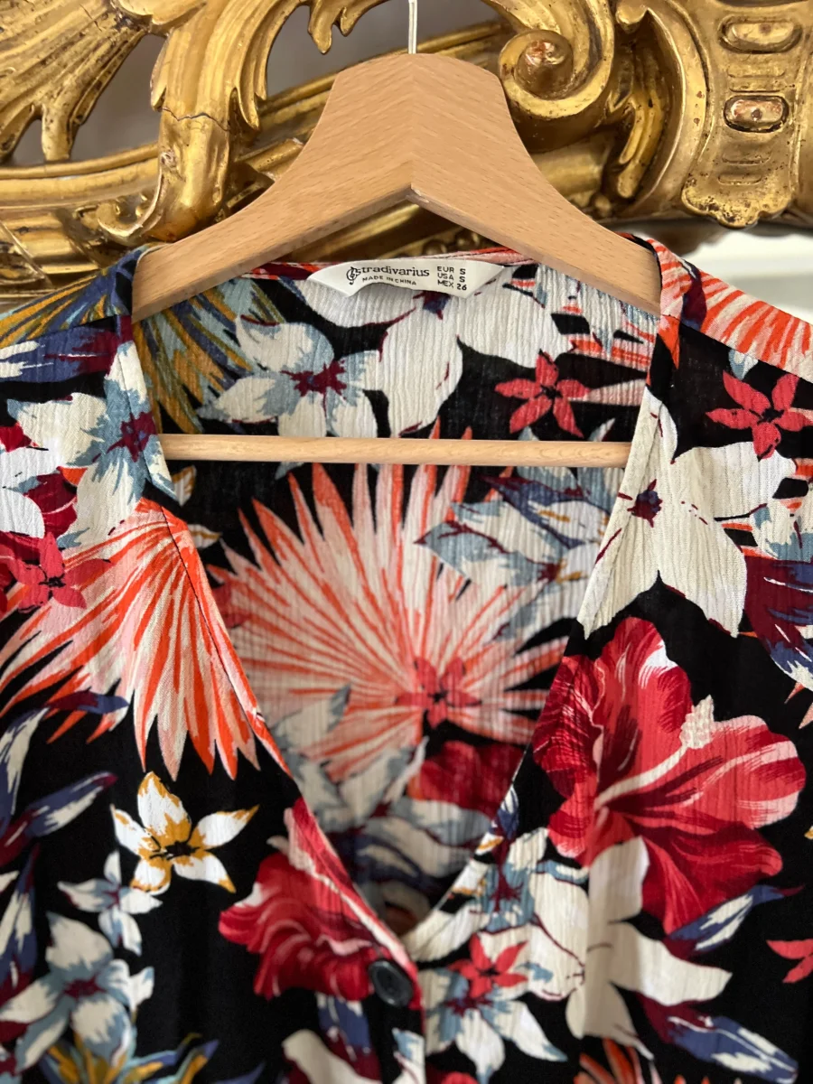 Combishort Stradivarius à fleurs – Image 6