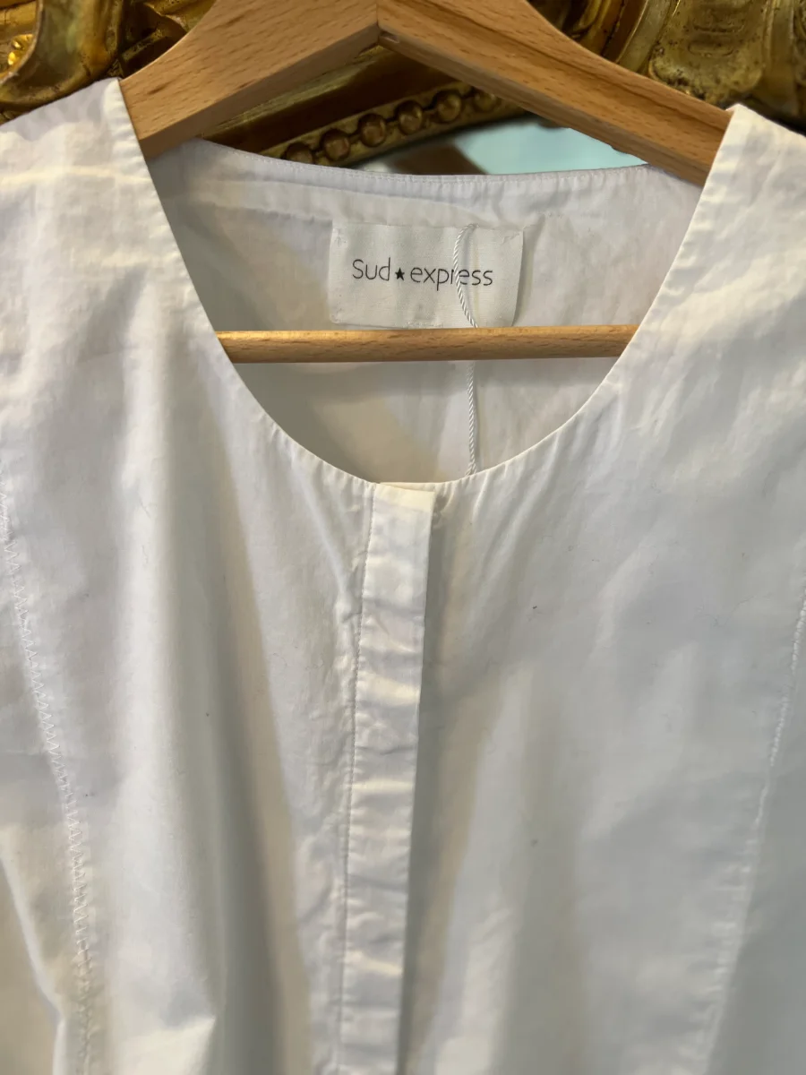 Anne Charlotte Blouse Sud Express blanche – Image 7