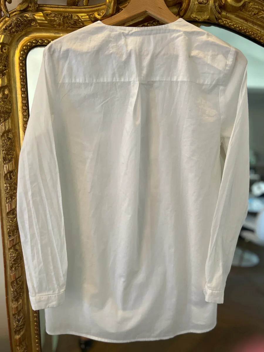 Anne Charlotte Blouse Sud Express blanche – Image 8