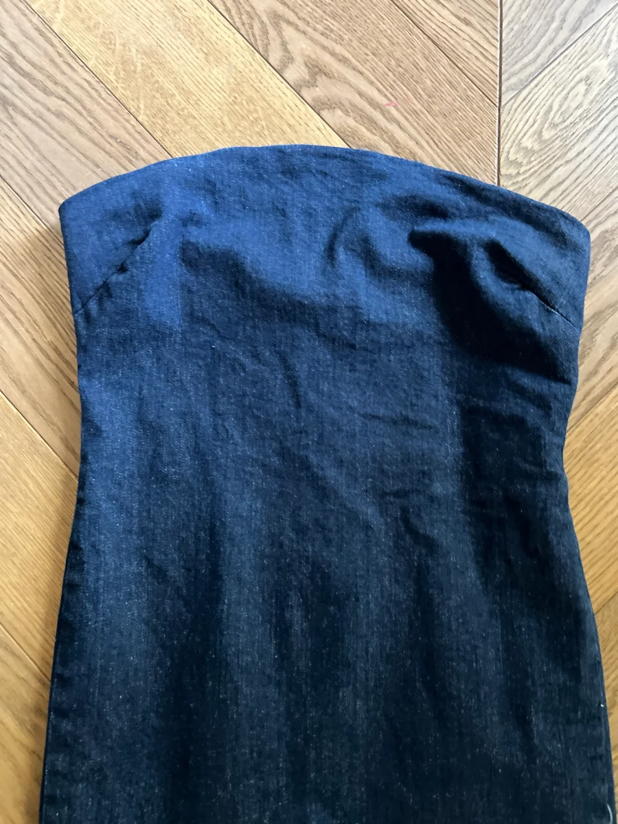 Robe Zara bustier bleu brut – Image 6