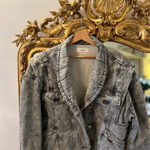 Isabel Marant - Veste en jean gris clair