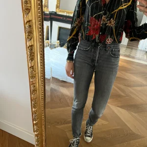 Chemise Bash fluide irisée à fleurs