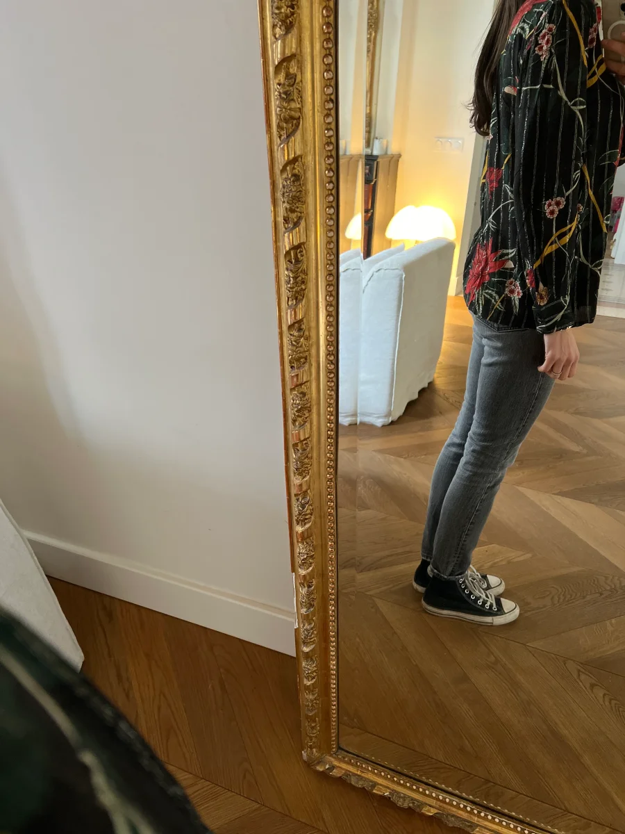 Chemise Bash fluide irisée à fleurs – Image 5