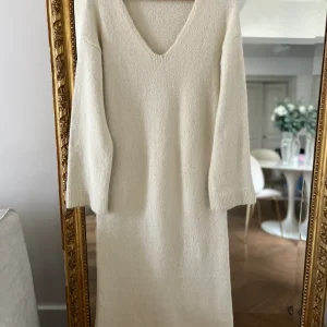 Malika Menard Robe longue 4Th Reckless ecrue