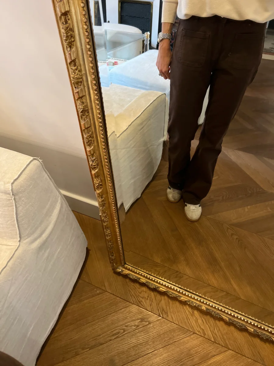 Ba&sh - Jean marron évasé – Image 7