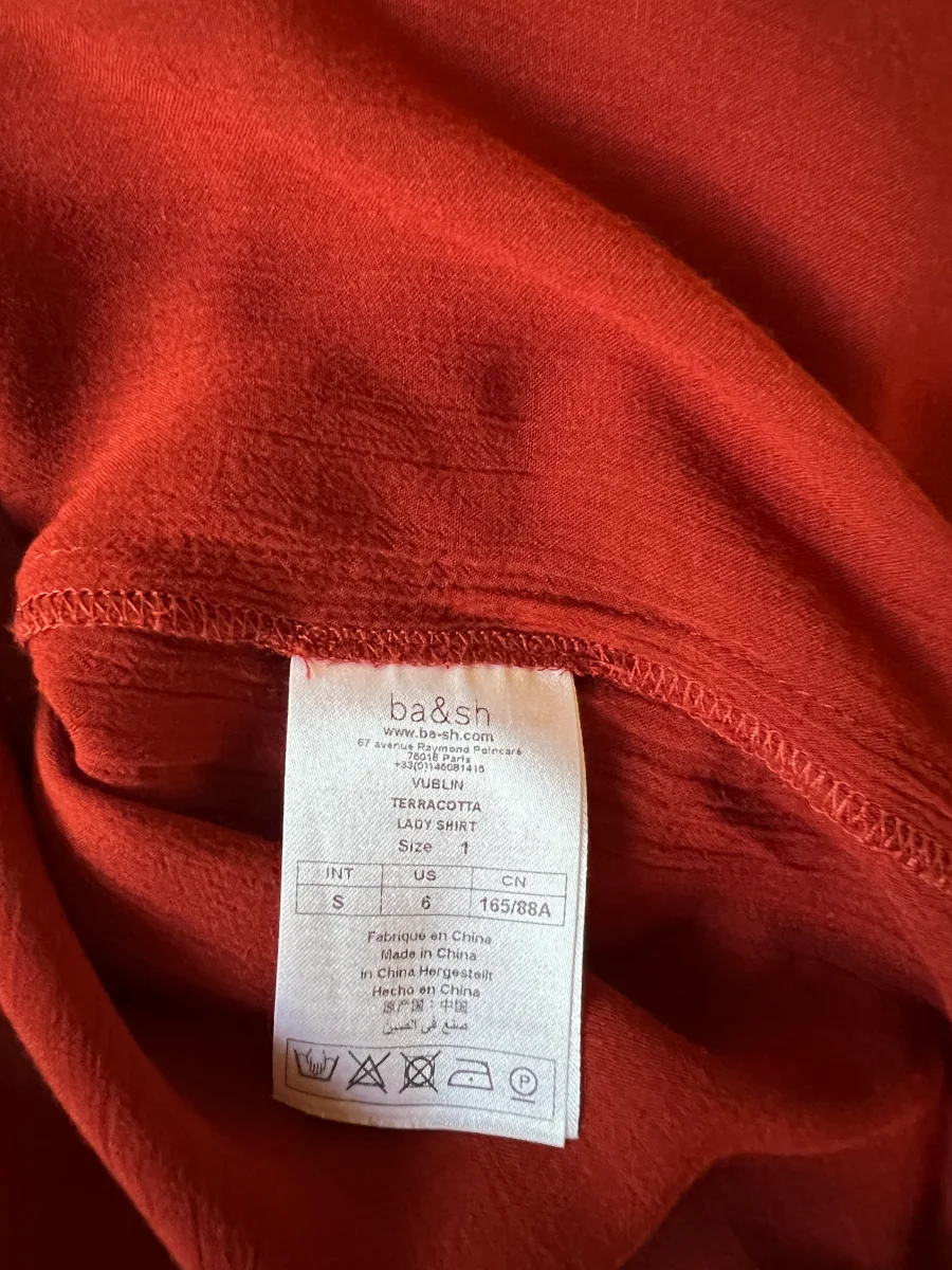 Ba&sh - Blouse terracotta Vublin – Image 6