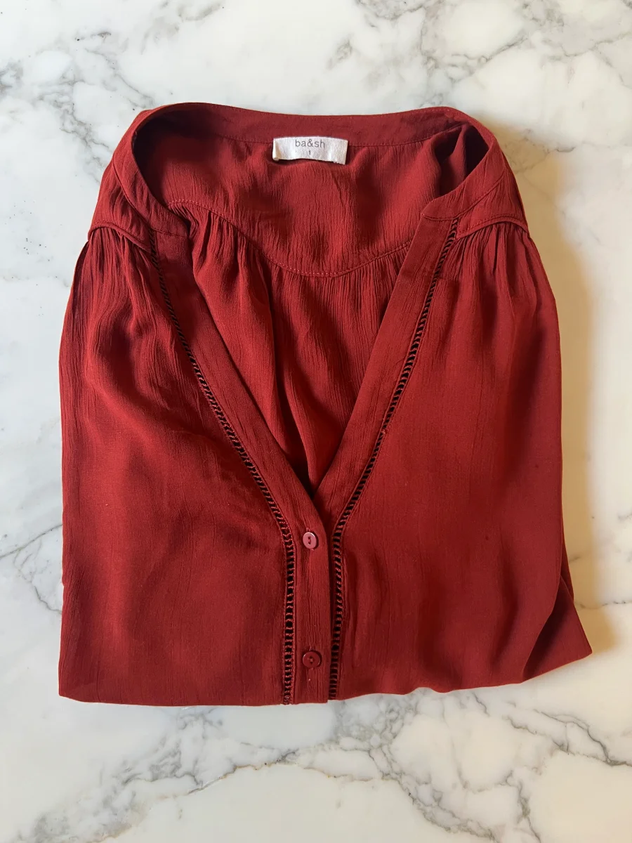 Ba&sh - Blouse terracotta Vublin – Image 7