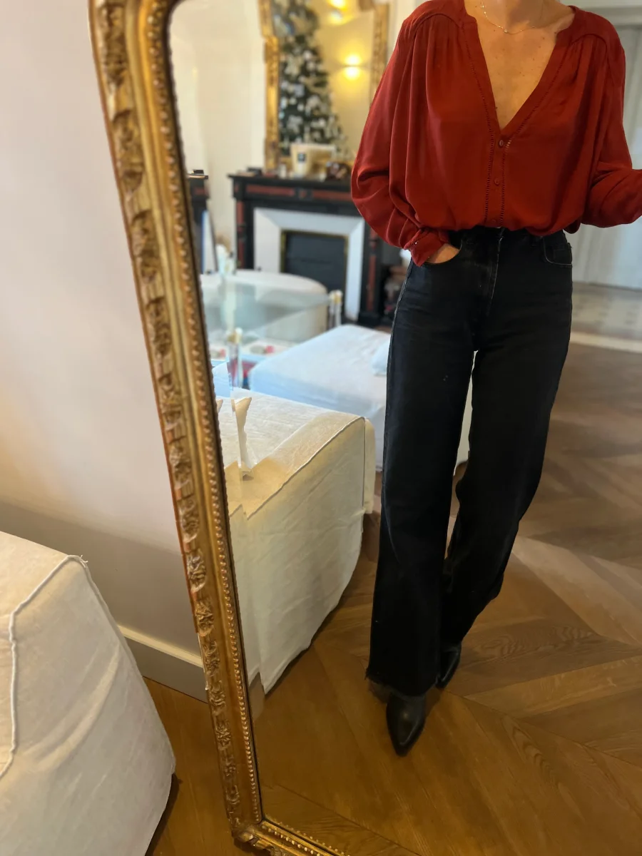 Ba&sh - Blouse terracotta Vublin – Image 2