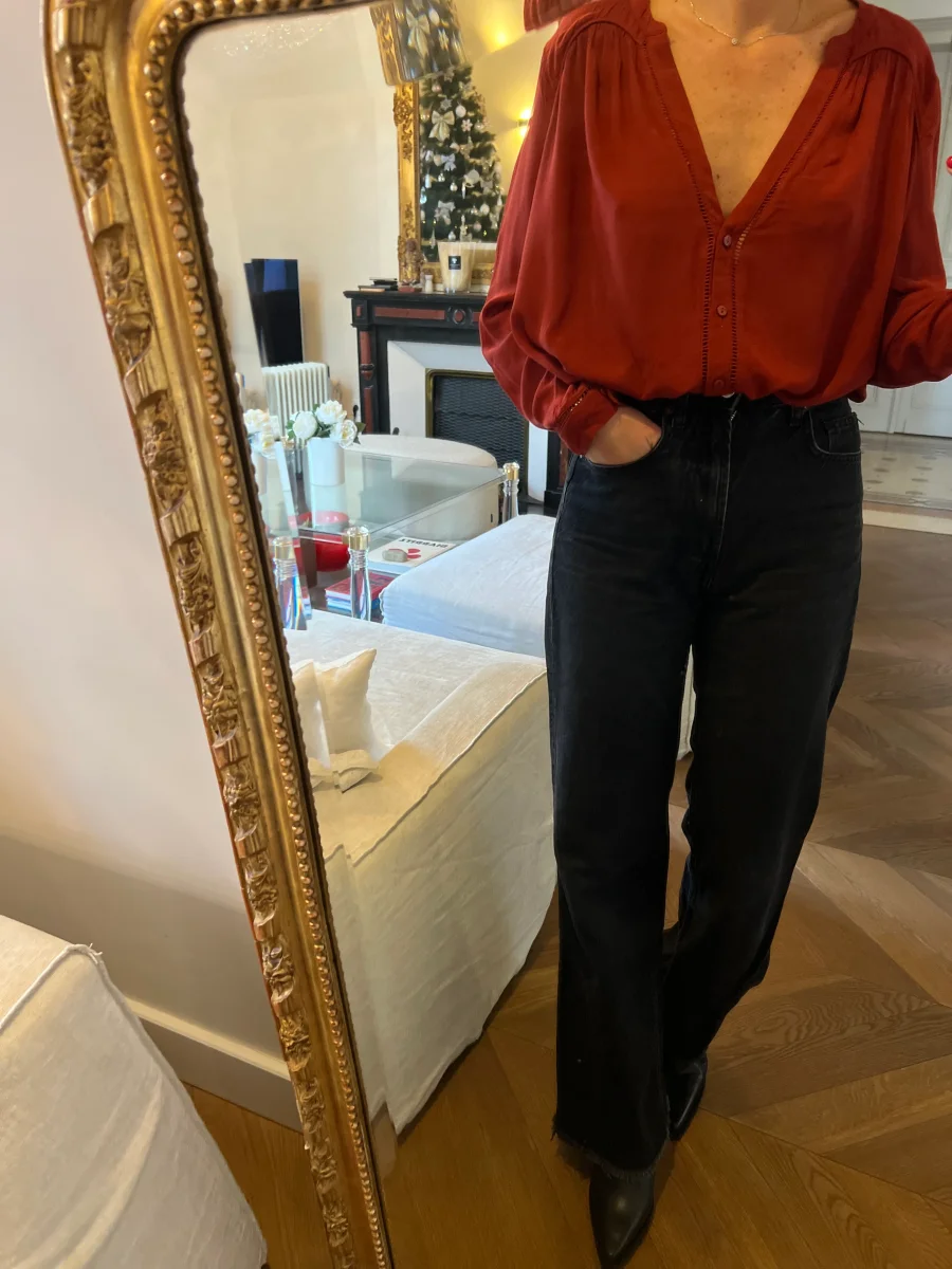 Ba&sh - Blouse terracotta Vublin – Image 3