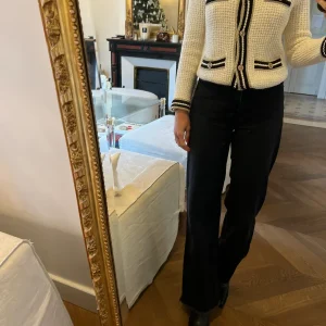 Maje - Gilet blanc et irisé