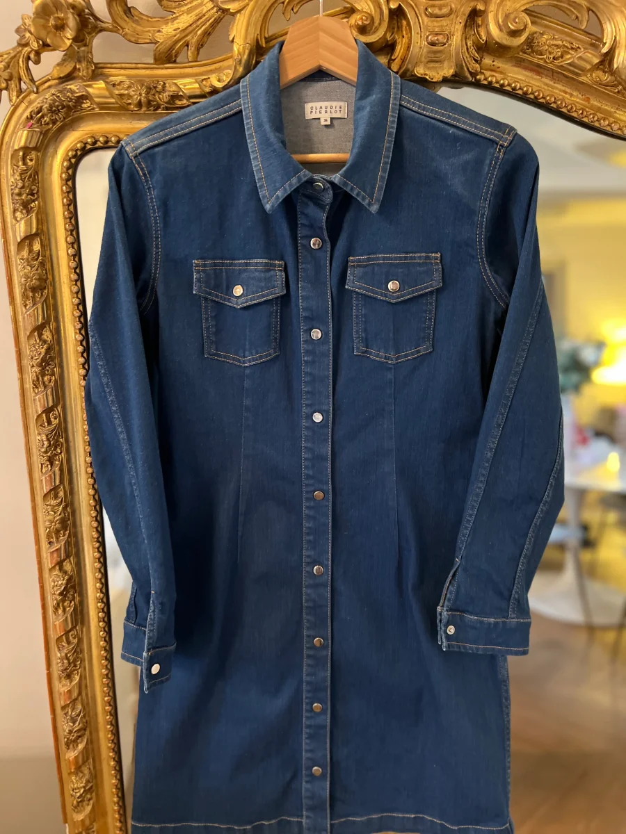 Claudie Pierlot - Robe en jean – Image 4