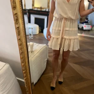 Robe Ba&sh Lini fluide et rose pale