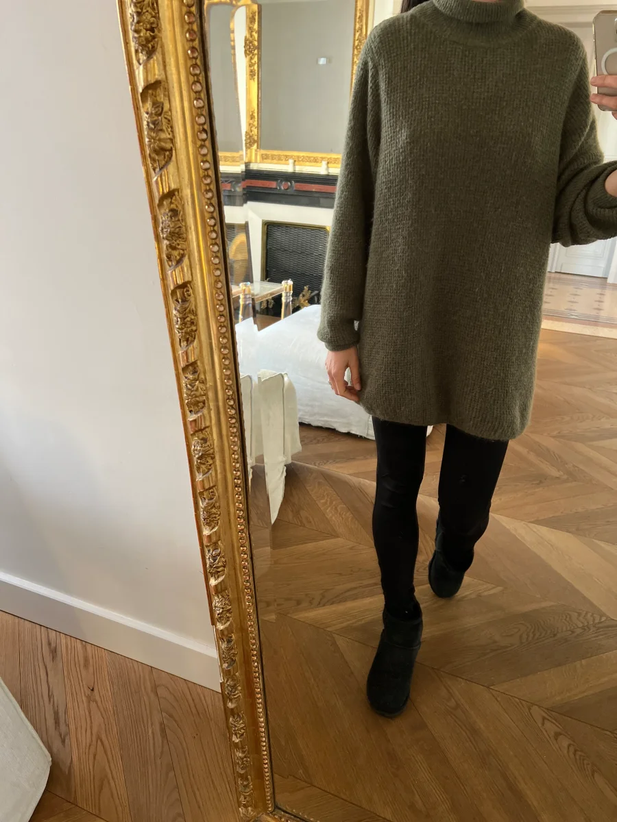 Pull American Vintage Kaki – Image 2