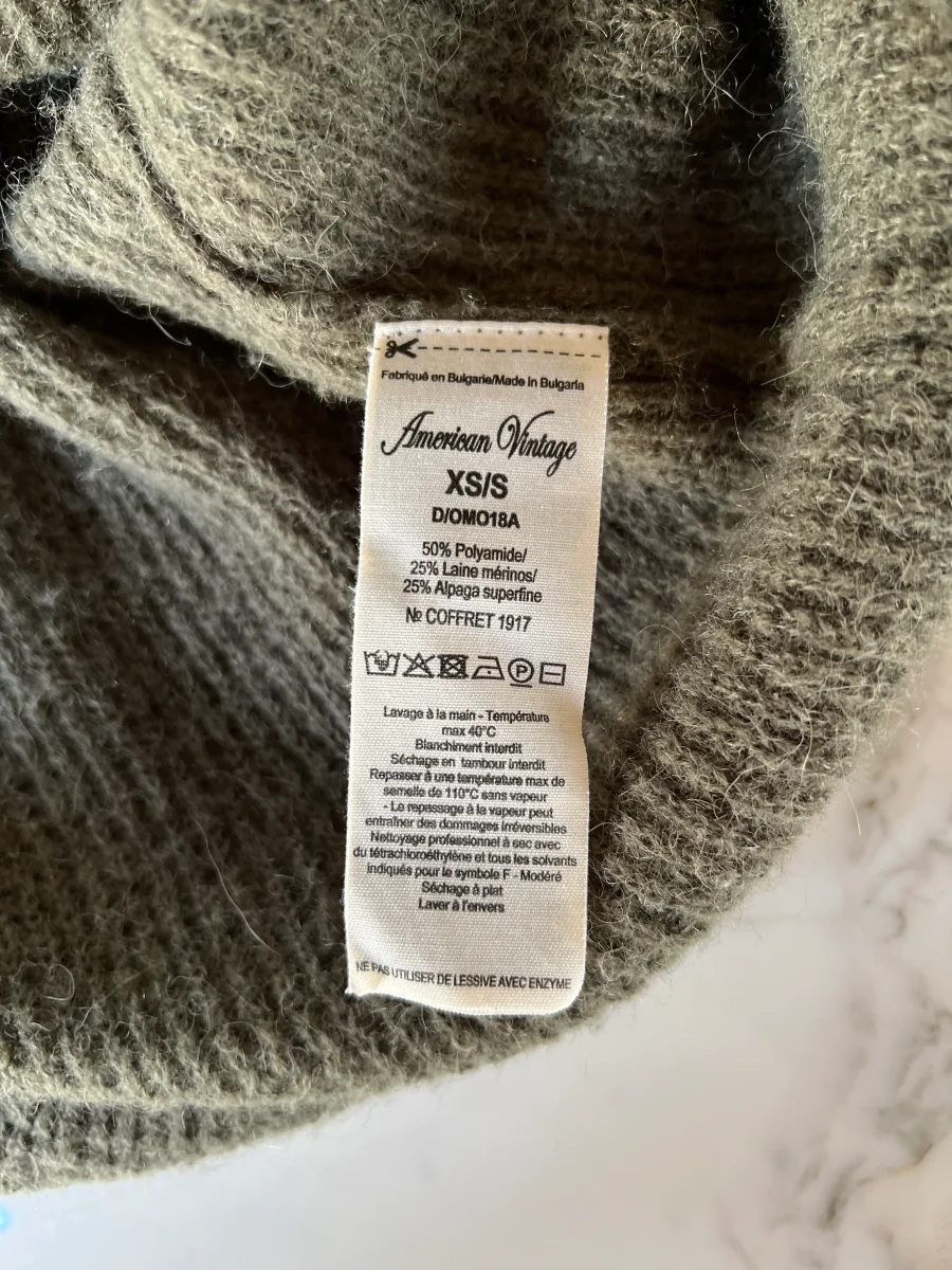 Pull American Vintage Kaki – Image 6