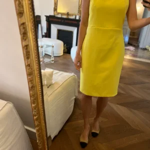 Robe Ba&sh jaune Fluo