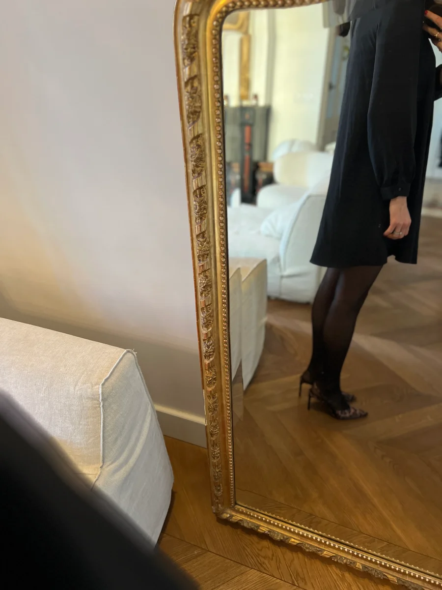 Zara - Robe noire col chemise – Image 4