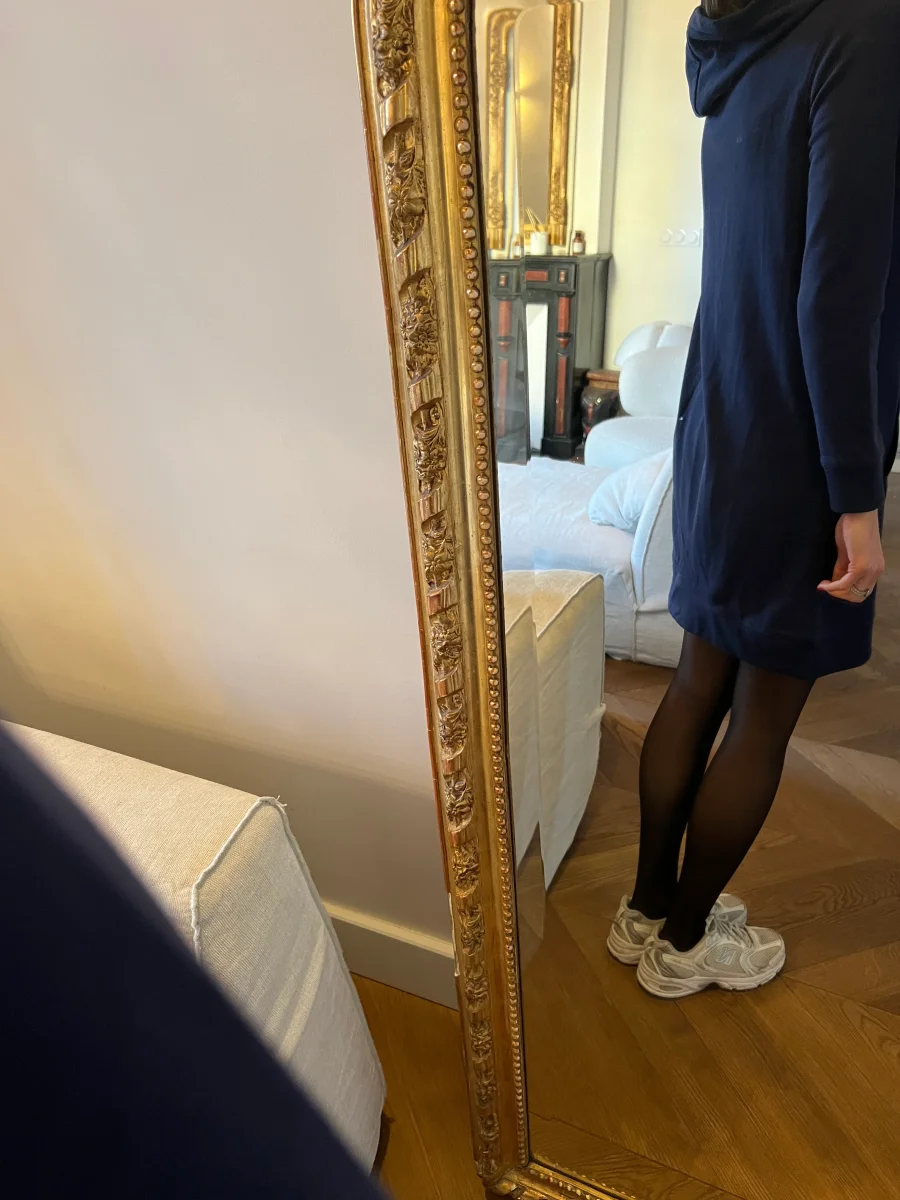 Polo Ralph Lauren - Robe Sweat bleu marine à capuche – Image 6