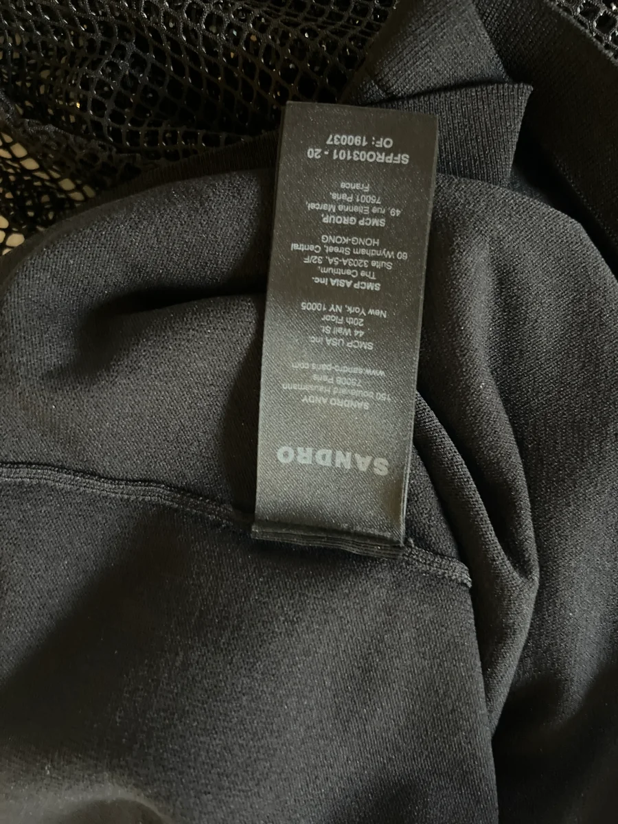 Sandro - Robe longue à strass – Image 9