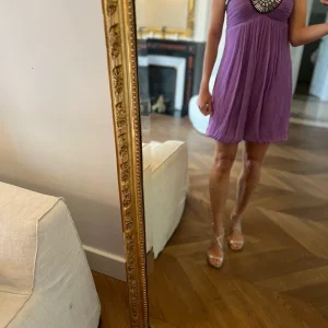 Robe BCBG Maxazria en soie violette