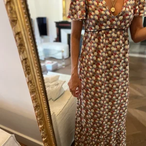 Robe Longue Lenny B. colorée à motifs