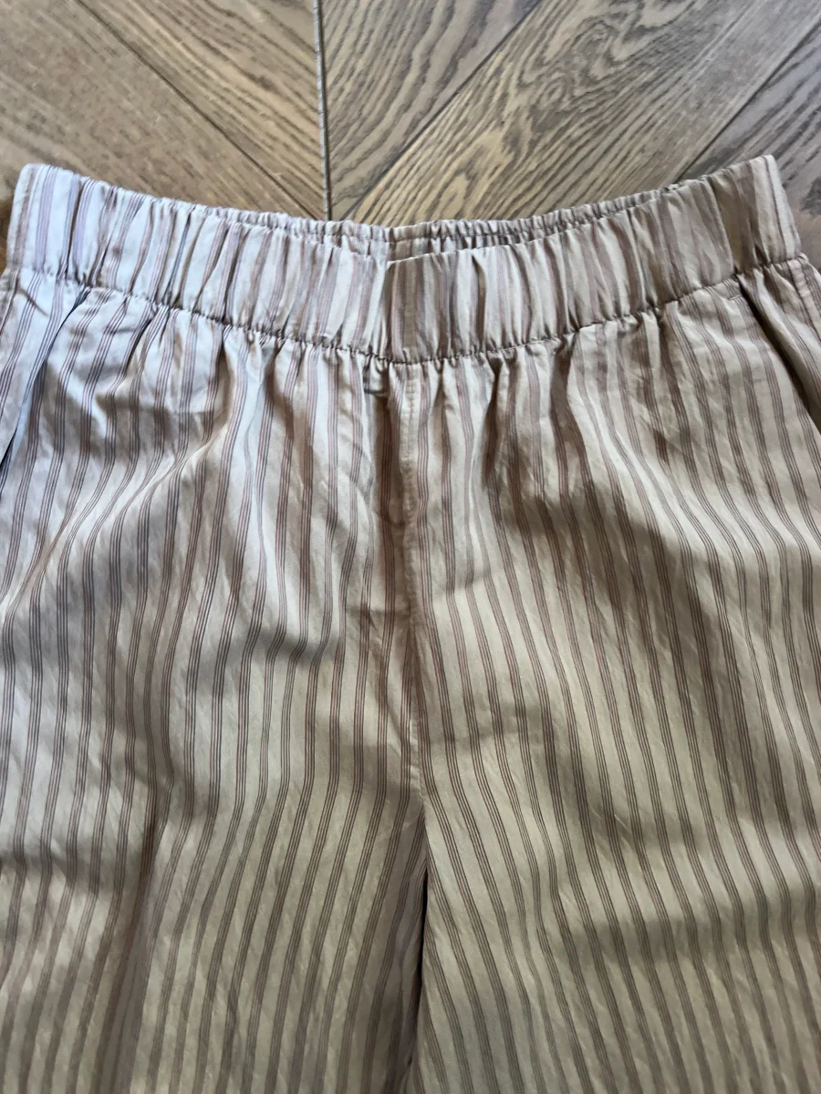 Pantalon Zara à rayures marron – Image 5