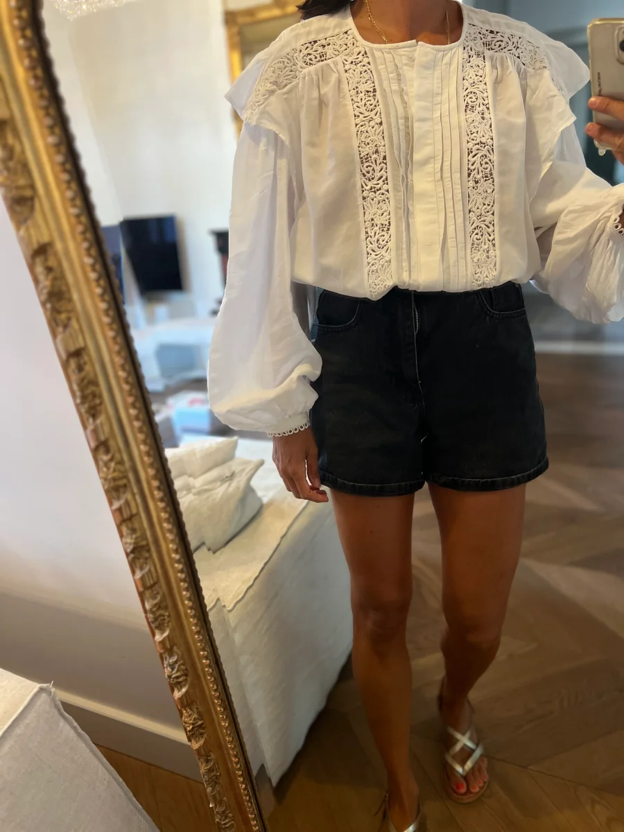 Blouse blanche Isabel Marant étoile