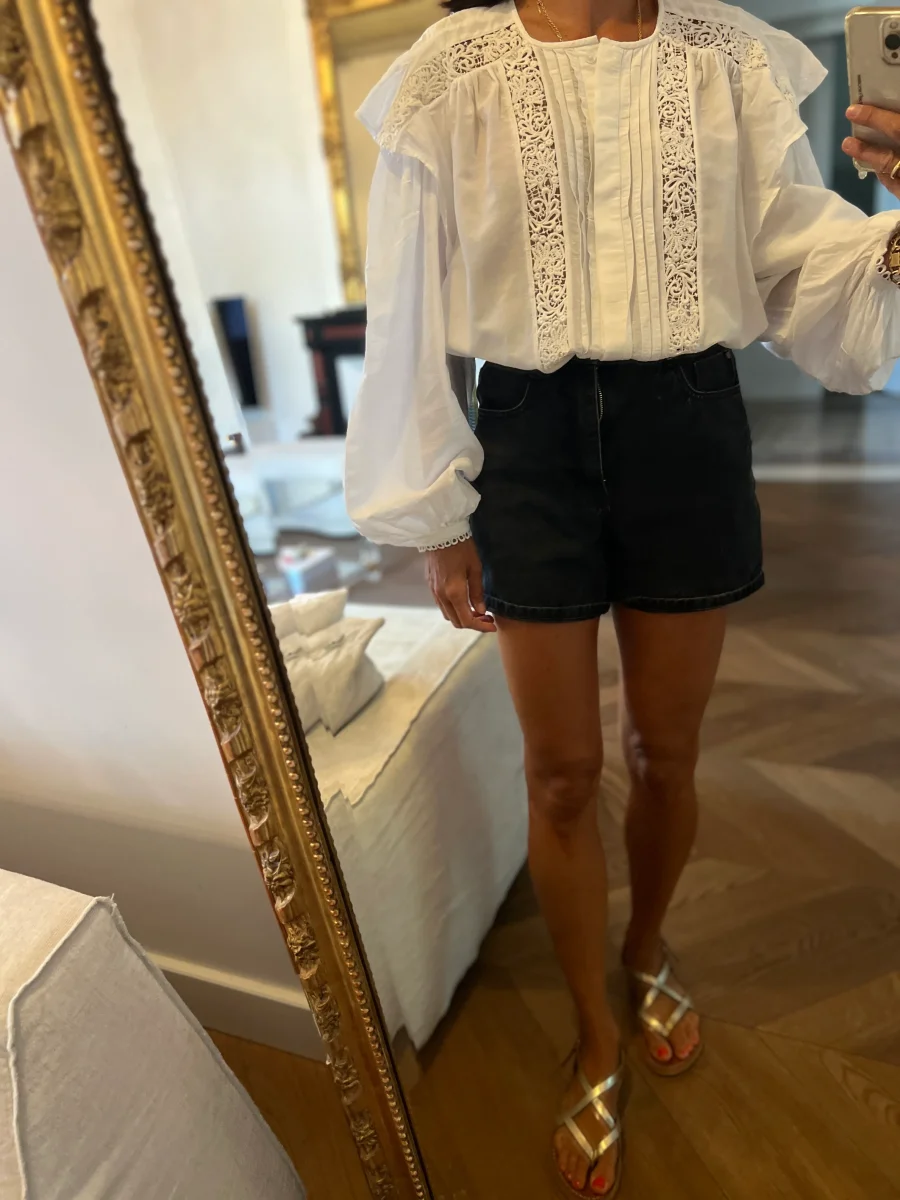 Blouse blanche Isabel Marant étoile – Image 6