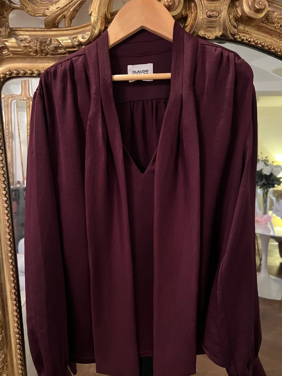 Claudie Pierlot - Blouse prune – Image 6