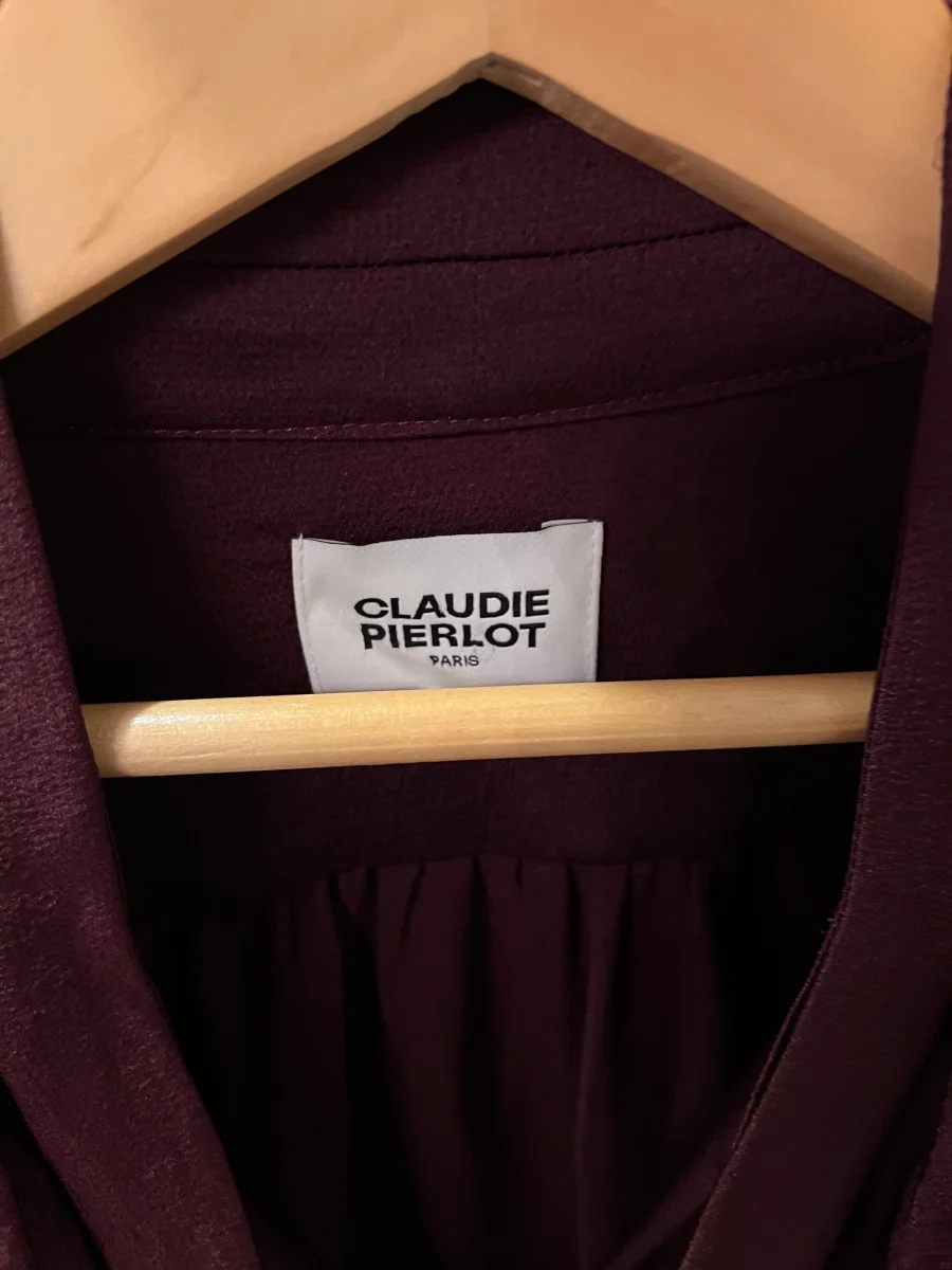 Claudie Pierlot - Blouse prune – Image 7