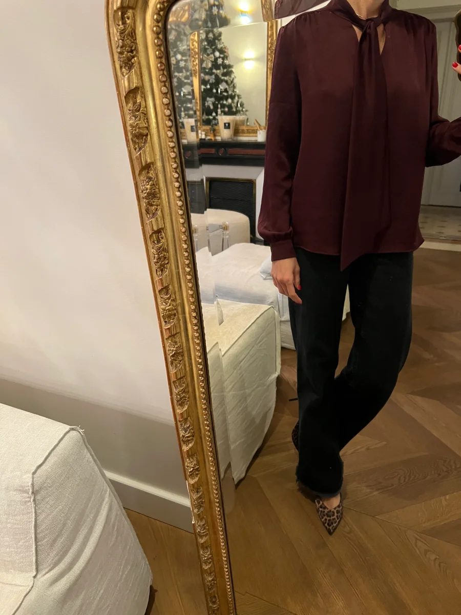 Claudie Pierlot - Blouse prune – Image 5