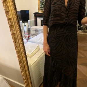 Ba&sh - Blouse Léopard marron et noire