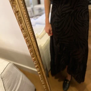 Ba&sh - Jupe Léopard marron et noire