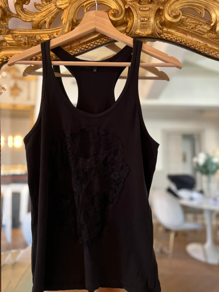 Anne Charlotte Débardeur noir Barbara Bui – Image 6