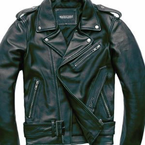 Blouson perfecto avec ceinture de taille