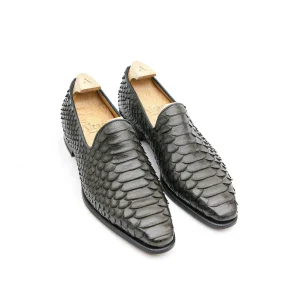 Mocassin Wholecut Python